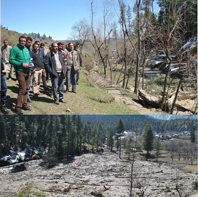 Kupwara admn visit areas hit by landslide